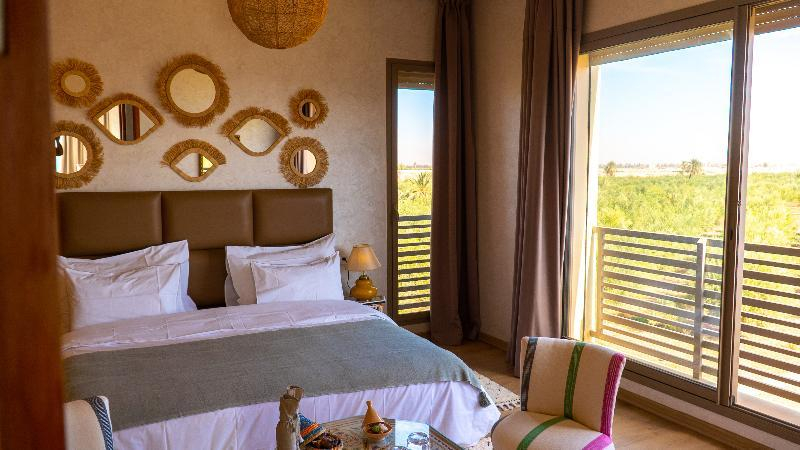 Bedroom 2, Riad villa saphir & SPA, Marrakech