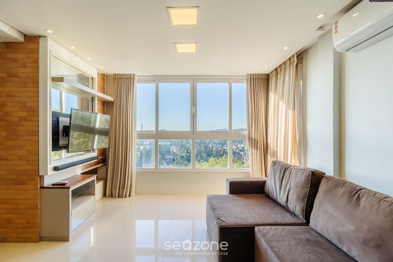 Living area 5, Apto Moderno c/ 3Qts 700m do Lago Negro ALT0402, Gramado