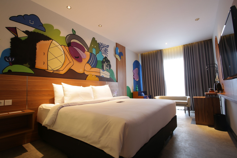 Bedroom 5, Creative Restart Hotel, Bandung
