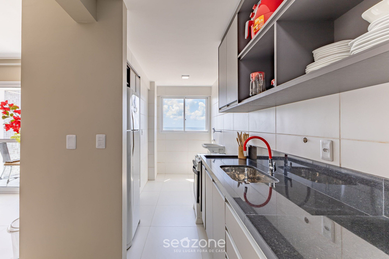 Private kitchen, Apartments 450m From the Beach in Ilheus - ERN, Ilhéus