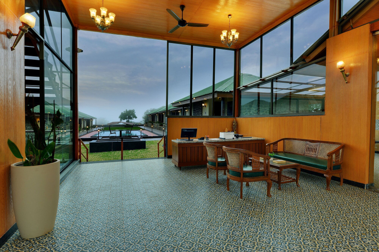 Lobby 2, Alokik Sharanam Zinc Journey by The Fern, Satara