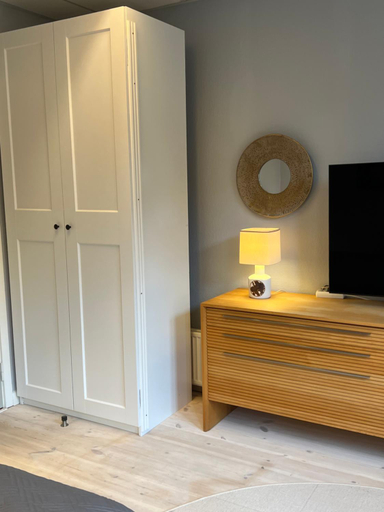 Bedroom, Apothekergaarden Stege stuen mod gardhaven, Vordingborg