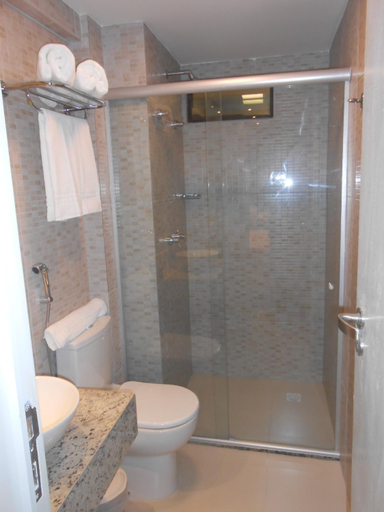 Bathroom, Tabatinga Residence Apart, Conde
