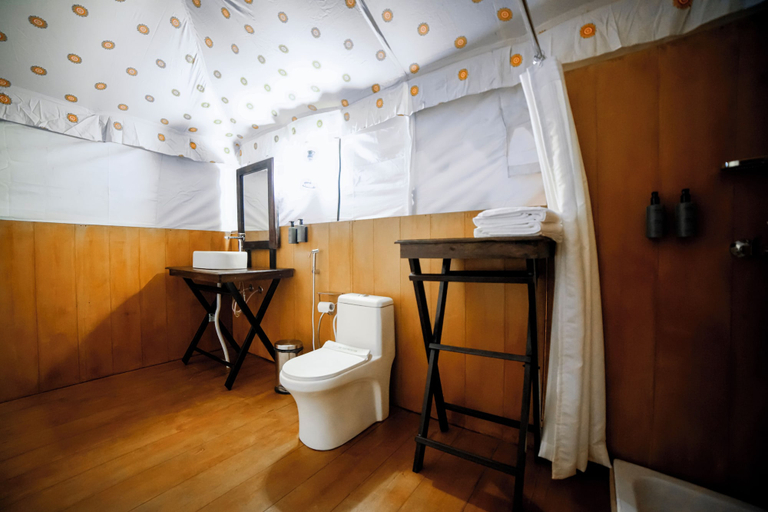 Bathroom 4, White Rann - The Tent City, Kachchh