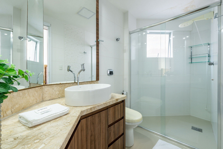 Bathroom 4, Apt 4min From sea in BC Close to Everything Rta042, Balneário Arroio do Silva