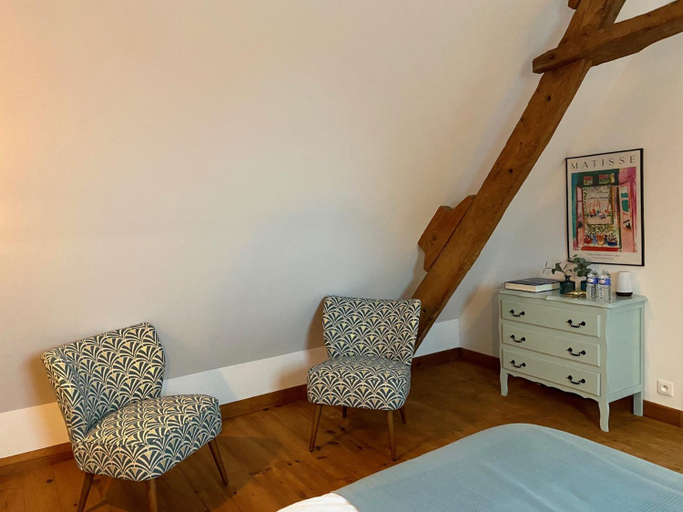 Bedroom 2, Les Pommiers d'Amfreville, Chambres d'hotes, Manche