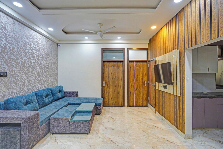 Lobby sitting area 2, FabHotel Shubh Residency, Mathura