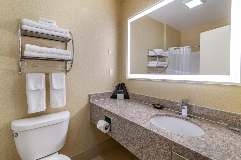 Bathroom 4, Best Western Plus Keene Hotel, Cheshire