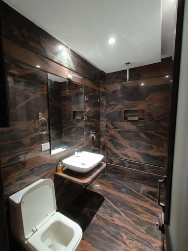 Bathroom 3, JJK Rukmini Vilas Hotels and Banquets, Muzaffarpur