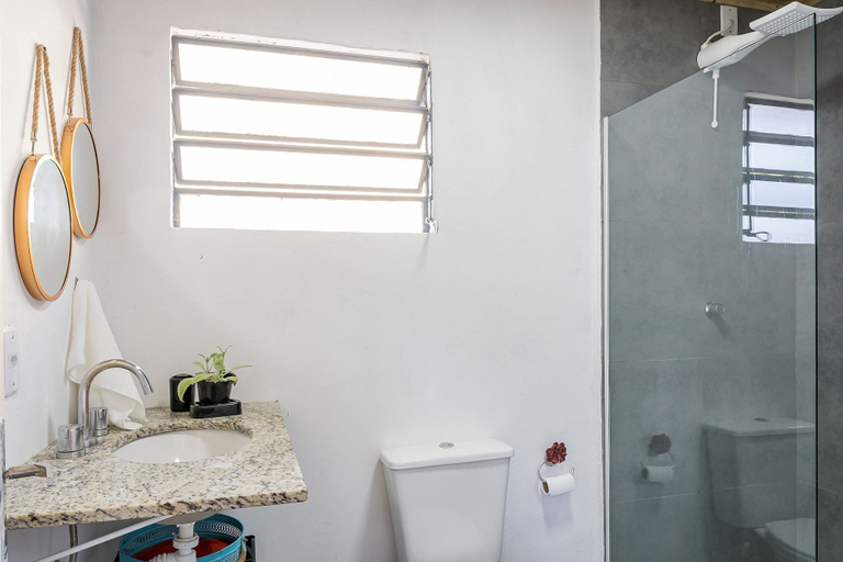Bathroom 2, House 120m From Lagoa do Meio Ibiraquera Tai025, Imbituba