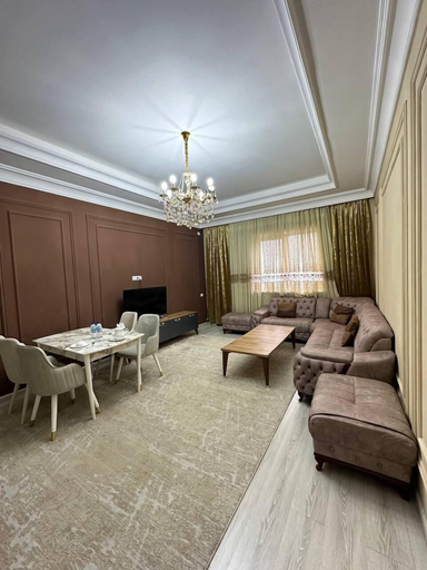 Living area 3, Apartments Tashkent cuty Gardens A1, Tashkent City