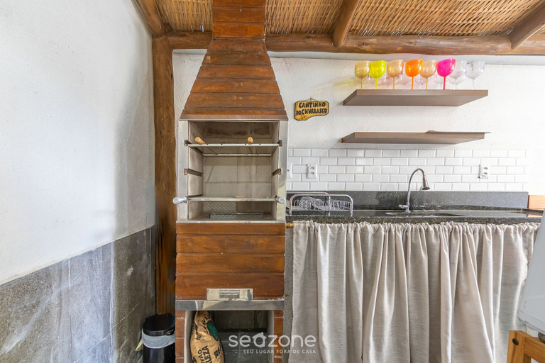 BBQ/picnic area, Apartment With Pool and Barbecue Pdl005, Porto Seguro