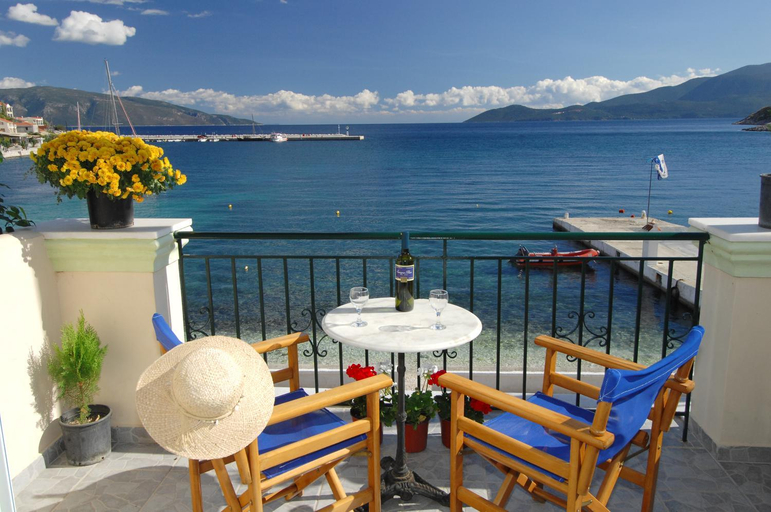 Balcony/terrace 4, Alexis Studios and Apartments, Ionian Islands