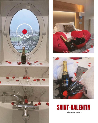 Bedroom 2, Hotel Le Cercle, Manche
