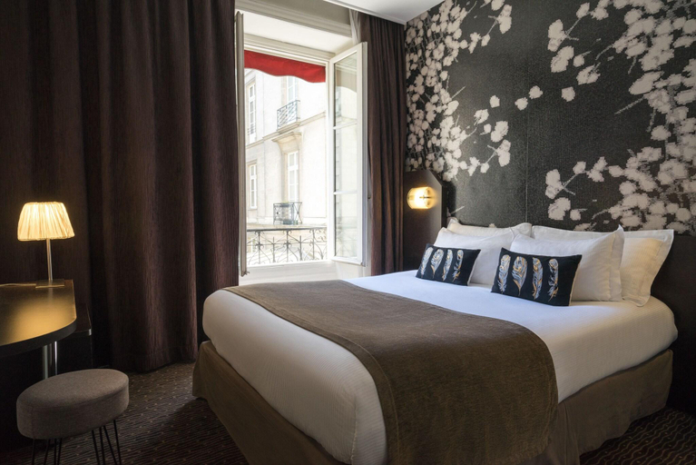 Bedroom 4, Hotel Nantes Voltaire Opéra, Loire-Atlantique