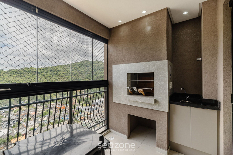Interior 4, 2BR apt w/ BBQ 750m From Beach Rvn2003, Itapema