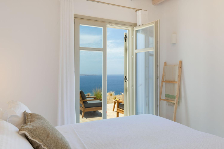 Bedroom 1, Modern Mykonos Villa Private Pool Stunning View, South Aegean