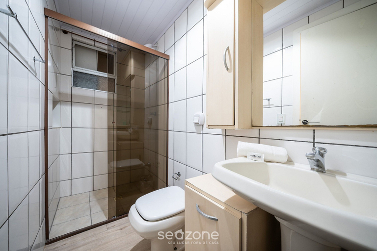 Bathroom, Apt in BC 4min fr th Beach and Av Atlantica Epf202, Balneário Arroio do Silva
