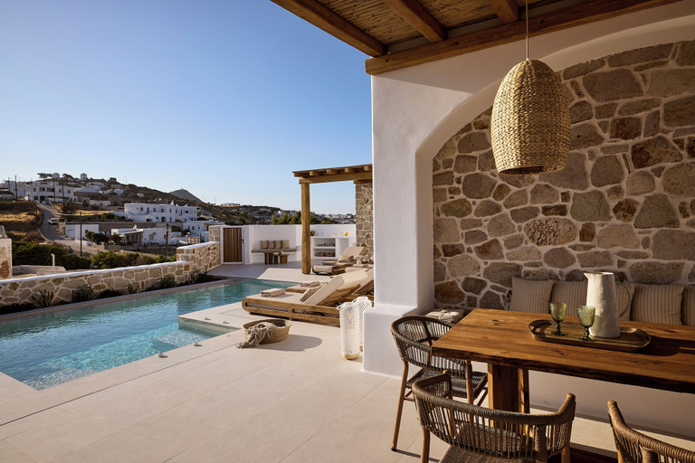 Terrace/patio 2, Villa Aethera Milos, South Aegean