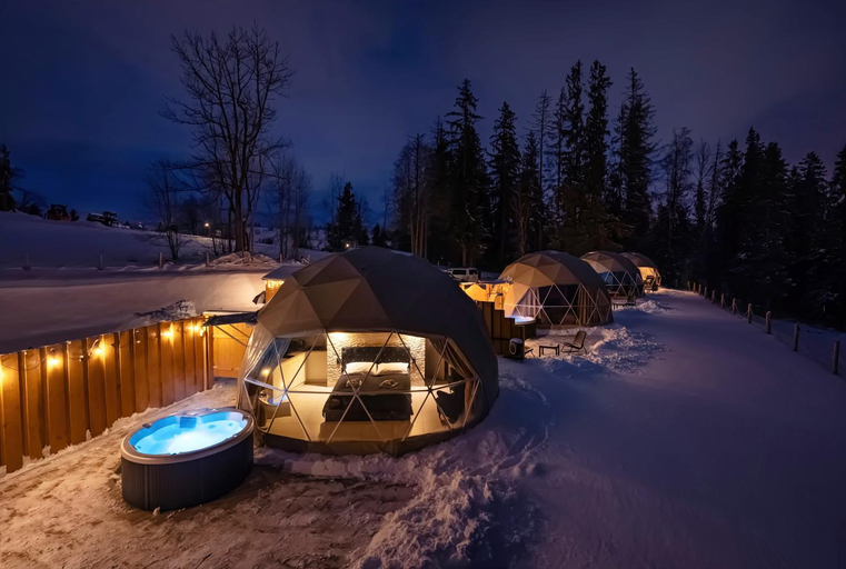 4, Diamond Glamp & Jacuzzi - Zakopane - Widok na Gory, Tatra