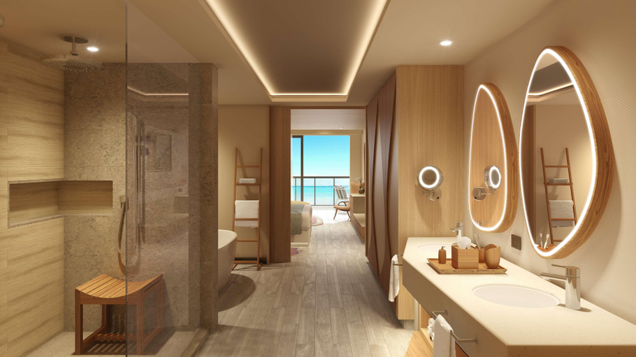 Bathroom 5, Hyatt Ziva Cap Cana, Salvaleon de Higuey