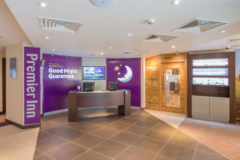 Public Area, Premier Inn Yeovil Town Centre, Somerset