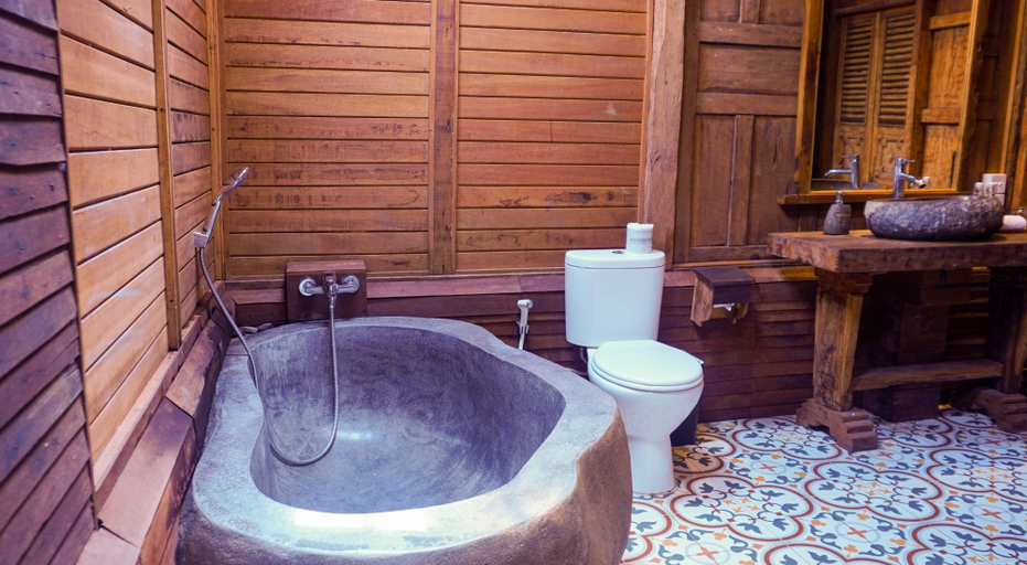 Bathroom 4, Green Tree House Villa Ubud, Gianyar