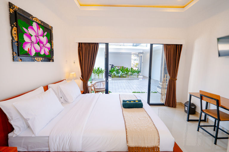 Bedroom 4, Crystal Flow Guest House & Apartment Canggu, Badung