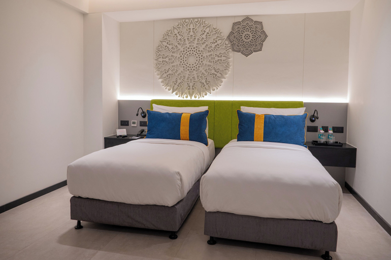 Bedroom 2, Zibe Luxe Kakinada by GRT Hotels, East Godavari