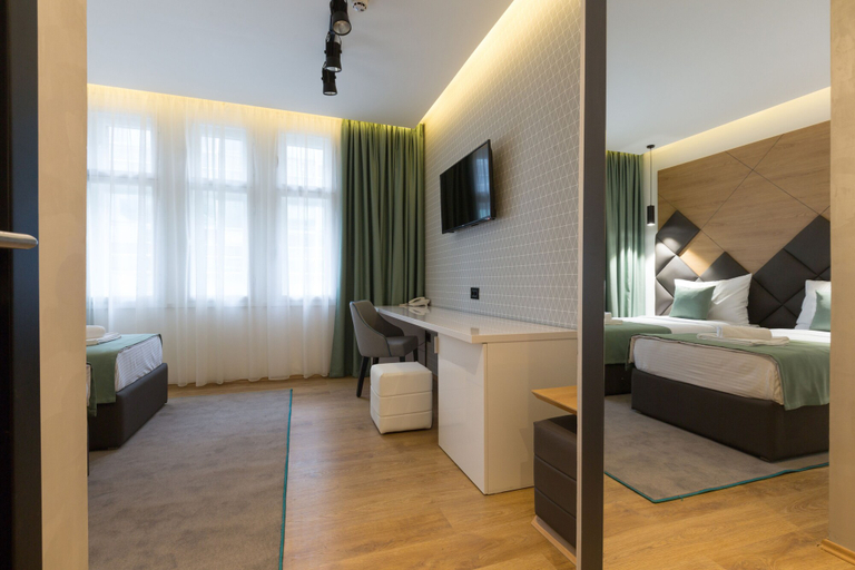 Bedroom 4, Capital Hotel Garni, Belgrade