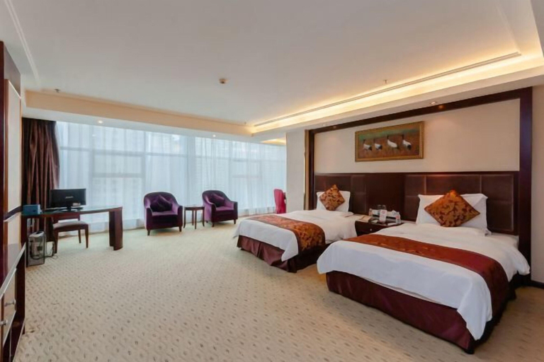 Bedroom, Jinyu Longcheng Hotel, Bijie