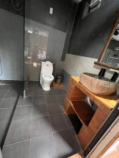 Bathroom 4, O'Chau Meo Vac Homestay, Mèo Vạc