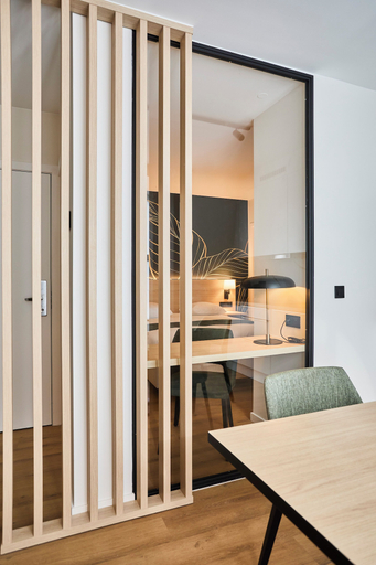 Bedroom 5, Georges Henri Aparthotel, Bruxelles