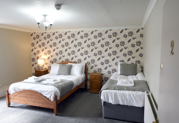 Bedroom 2, The Black Bull Hotel, Cumbria