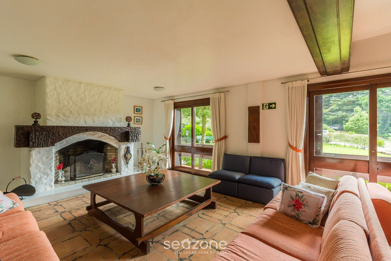 Living area, Apartment With 2 Bedrooms and Lake View Rla0201, Gramado