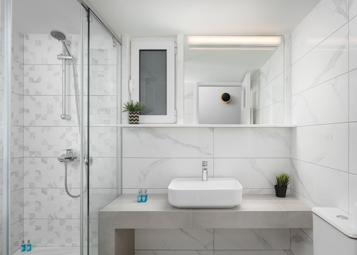 Bathroom 2, Acropolis Classy Apartments, Attica