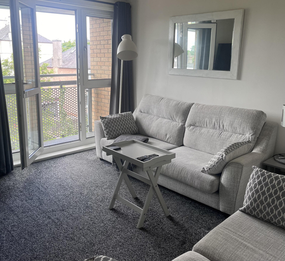 Living area 3, 2 Bed Flat - Sleeps 4 - Pets - Parking - Wifi, Edinburgh