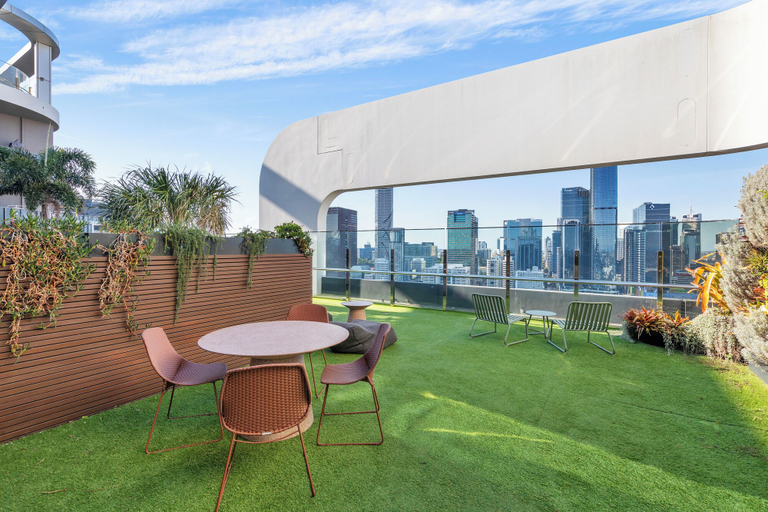 Rooftop terrace 3, Art House Apartments by CLLIX, Brisbane