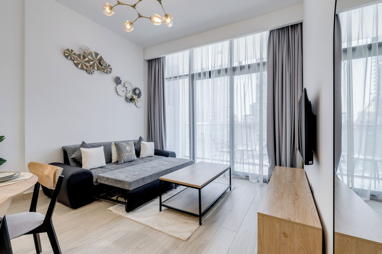 Living area 4, GLOBALSTAY. Azizi Riviera 40, Dubai