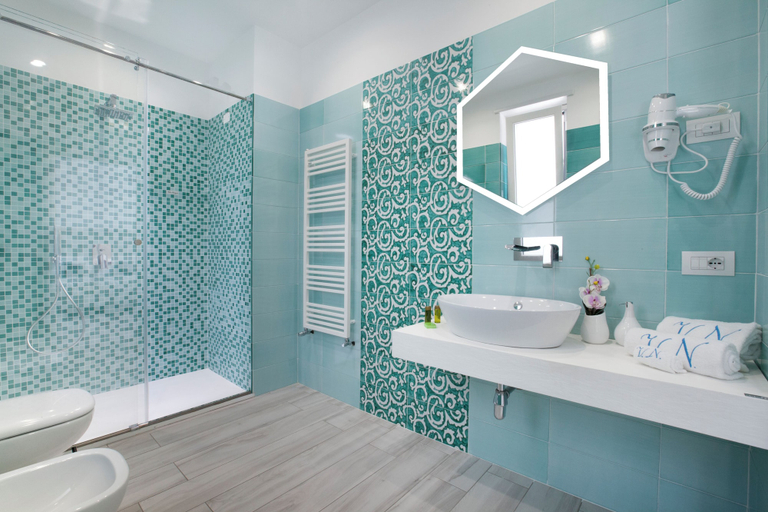 Bathroom 5, Villa By The Beach With Sea-View And Luxury Amenities, Napoli
