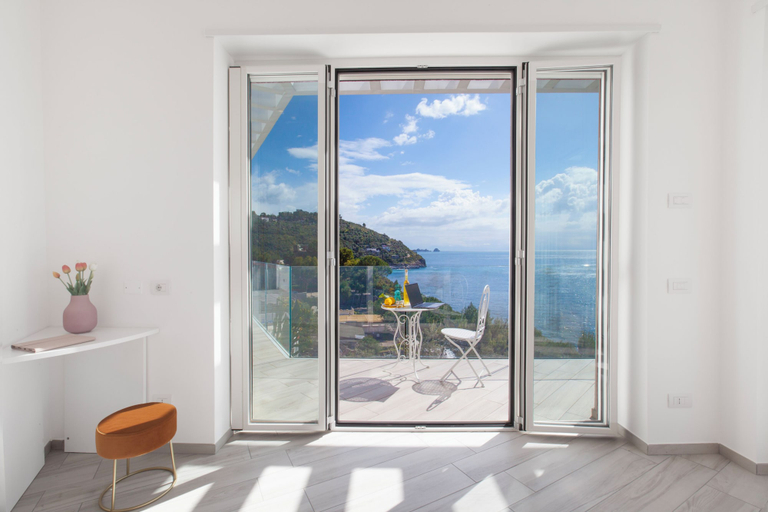 Balcony 2, Villa By The Beach With Sea-View And Luxury Amenities, Napoli