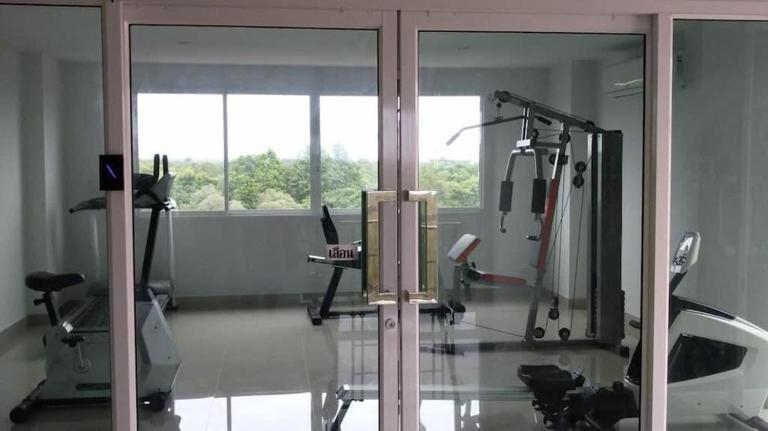 Fitness center, art on the beach 06, Klaeng