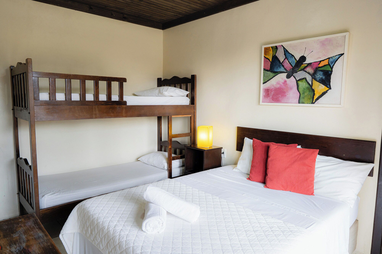 Bedroom 3, Pousada Porto dos Casais, Garopaba