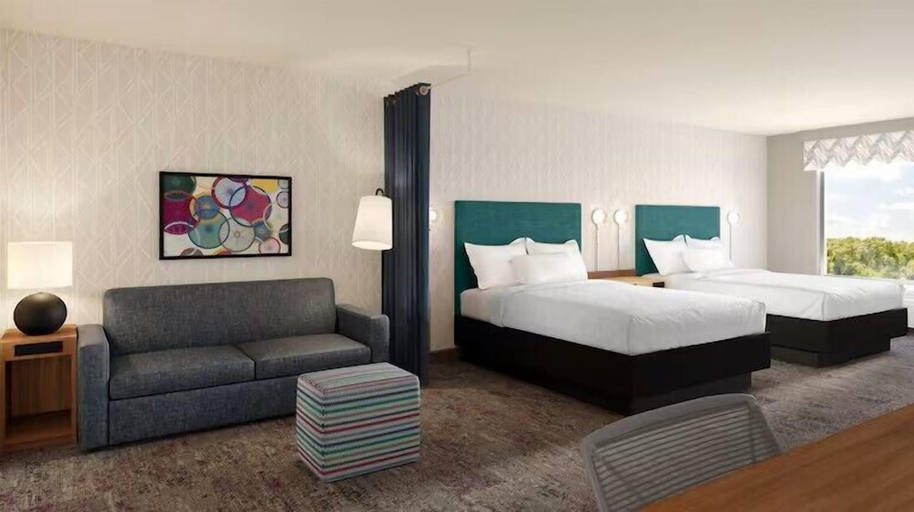 Bedroom 3, Home2 Suites by Hilton Chelmsford Lowell, Middlesex