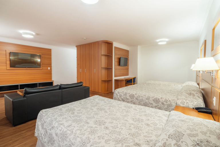 Bedroom 3, Hotel Plaza Mayor, Santo André