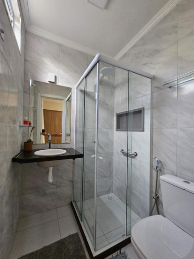 Bathroom, Executive207. Suite completa com frigobar, Fortaleza