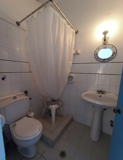 Bathroom, Daidalos Hotel, North Aegean