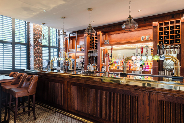 Bar (on property) 2, Pencelli Hotel, Rhondda, Cynon, Taff