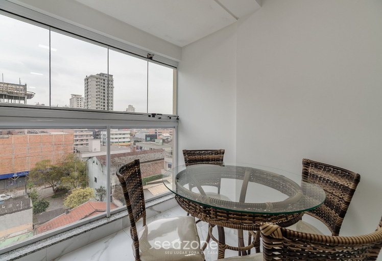 Dining, 2BR apt w/ BBQ 700m From the Beach Sir0501, Itapema