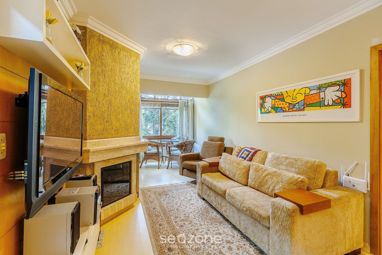 Living area 5, Apt With Fireplace 300m From Mini Mundo Vfi0103, Gramado
